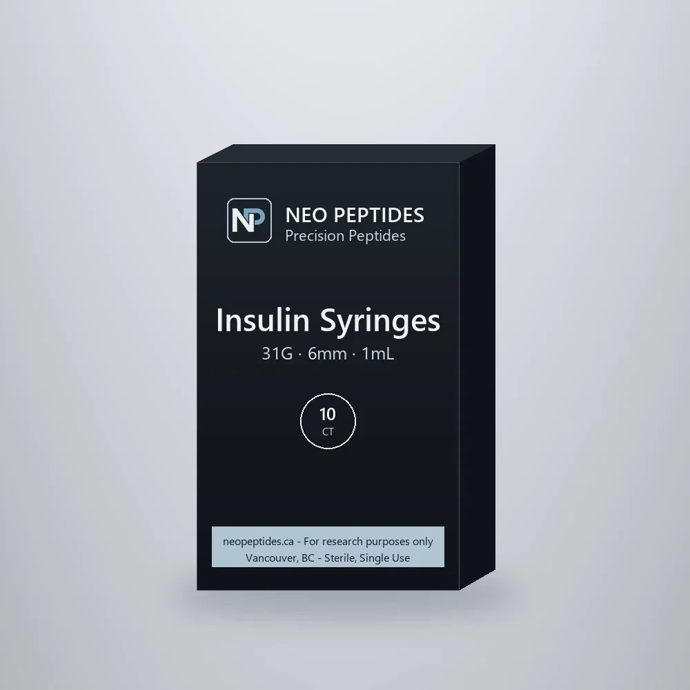 Insulin Syringes 31G 10 pack
